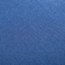 2-częściowy zestaw: fotel z podnóżkiem niebieski tkanina