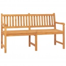 3-osobowa ławka ogrodowa ze stolikiem, 150 cm, drewno tekowe
