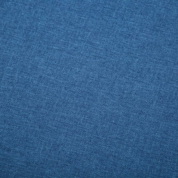 3-osobowa sofa tapicerowana tkaniną, 172x70x82 cm, niebieska
