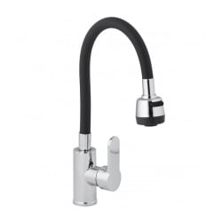 Bateria kuchenna stojąca elastyczna kran 