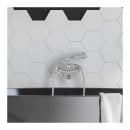 Bateria wannowa ścienna prysznicowa kran chrom retro - yoka