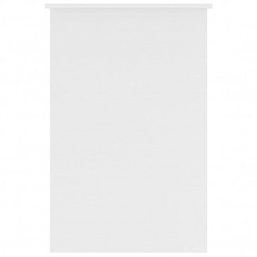 Biurko, białe, 100x50x76 cm, płyta wiórowa