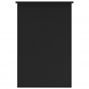 Biurko, czarne, 100x50x76 cm, płyta wiórowa