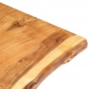 Blat łazienkowy, lite drewno akacjowe, 80 x 55 x 3,8 cm
