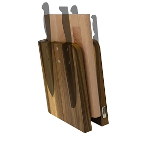 Blok magnetyczny z drewna orzechowego + deska kuchenna artelegno grand prix Blok magnetyczny z drewna orzechowego + deska kuchenna artelegno grand prix