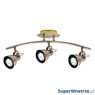 Lampa ścienna LightPrestige Bolzano 3 elementy patyna