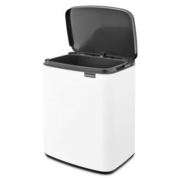 Brabantia 222467 - bo waste bin - 12 l - white