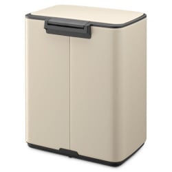 BRABANTIA 23 80 24 - Bo Pedal Bin - Kosz 12 l - Soft Beige