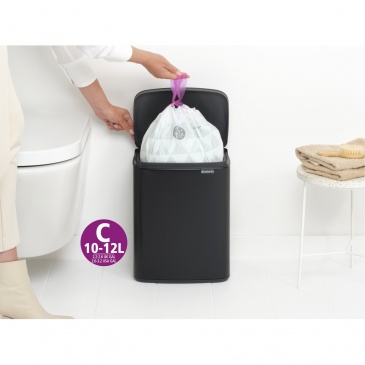 Brabantia 230363 - bo waste bin - 12 l - matt black