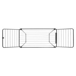 BRABANTIA 232442 - HangOn Too - Suszarka na pranie 22 m - Czarny matowy