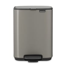BRABANTIA 237881 - Bo Pedal Bin - Kosz 4 l - Platynowy