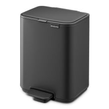 BRABANTIA 237904 - Bo Pedal Bin - Kosz 4 l - Mineral Infinite Grey