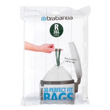 Worki na śmieci 36l Brabantia PerfectFit Bags białe 30 szt.