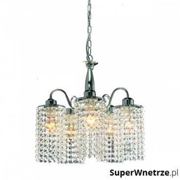 Lampa biurkowa 13x40 cm Light Prestige Bright Star srebrna