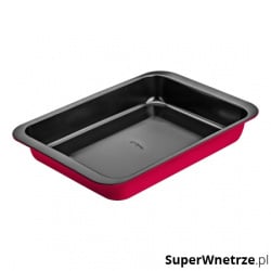Brytfanna 42,5x29cm Lamart Base czarno-czerwona Brytfanna 42,5x29cm Lamart Base czarno-czerwona