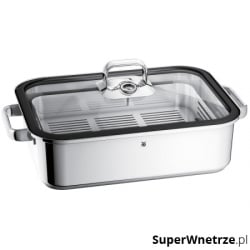 Brytfanna do gotowania na parze WMF Vitalis srebrna