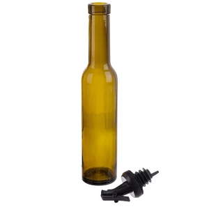 Butelka na oliwę i ocet szklana z dozownikiem 210 ml Butelka na oliwę i ocet szklana z dozownikiem 210 ml