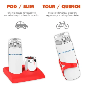 Butelka termiczna dla dziecka 320 ml czarna