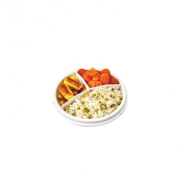Ceramiczny pojemnik do podgrzewania żywności 799 Ariete Scaldi pomarańczowy