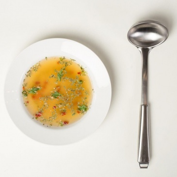 Chochla łyżka kuchenna acer stalowa do nalewania nakładania zupy sosu gulaszu 32 cm
