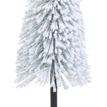 Choinka świecąca sztuczna śnieżona drzewko świąteczne z lampkami oświetlenie 10 led 50 cm