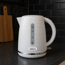 Czajnik elektryczny bezprzewodowy 1,7l NELO biały Czajnik elektryczny bezprzewodowy 1,7l NELO biały