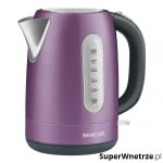 Czajnik elektryczny fioletowy, czajnik, elegancki czajnik elektryczny 