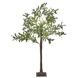 Dekoracja ogrodowa led drzewko ze światełkami 120 cm zielona celioni