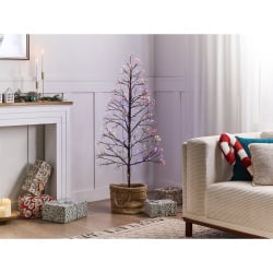 Dekoracja ogrodowa LED LONKARI Drzewko 150 cm Brązowy