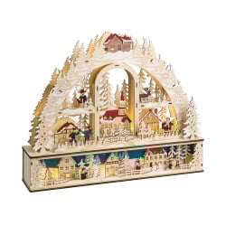 Dekoracja świąteczna LED NORSJO 36 cm Jasnobrązowy