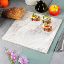 Deska do krojenia i serwowania marmurowa 30x30 cm