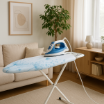 Deska do prasowania 124x38cm Brabantia Cotton Flower rozm. B