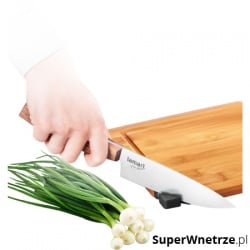 Deska kuchenna bambusowa z ostrzałką Lamart