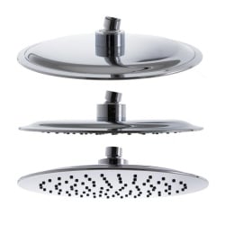 Deszczownica prysznicowa natryskowa 25 cm chrom - yoka Deszczownica prysznicowa natryskowa 25 cm chrom - yoka