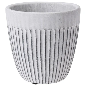 Doniczka ceramiczna biała 14 cm Doniczka ceramiczna biała 14 cm