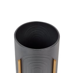 Doniczka na nóżkach serotina metal czarny Doniczka na nóżkach serotina metal czarny