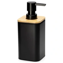 Dozownik do mydła czarny 350 ml Dozownik do mydła czarny 350 ml