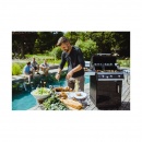 DUALCHEF 315 G - OUTDOORCHEF; DWUSTREFOWY GRILL GAZOWY 12 kW: