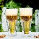 dwie szklanki do piwa