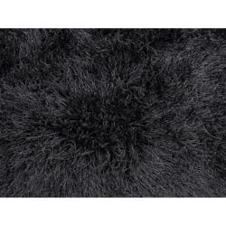 Dywan Shaggy ø 140 cm czarny CIDE