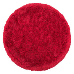 Dywan Shaggy ø 140 cm czerwony CIDE Dywan Shaggy ø 140 cm czerwony CIDE