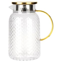 Dzbanek szklany z pokrywką 1,5 l