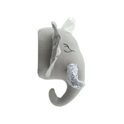 Dziecięca ozdoba ścienna słoń tantor szary