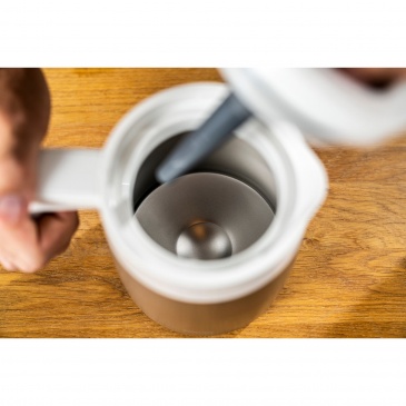 Ekspres do kawy z czajnikiem termicznym Zwilling Enfinigy - Srebrny