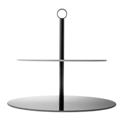ESTELLE CZARNA Patera 2 poziomy 25/30cm/OD3100 ESTELLE CZARNA Patera 2 poziomy 25/30cm/OD3100
