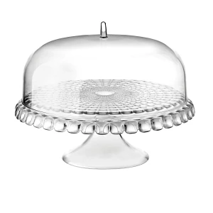 Etażerka na ciasto, średnica 36 cm, transparentna Etażerka na ciasto, średnica 36 cm, transparentna