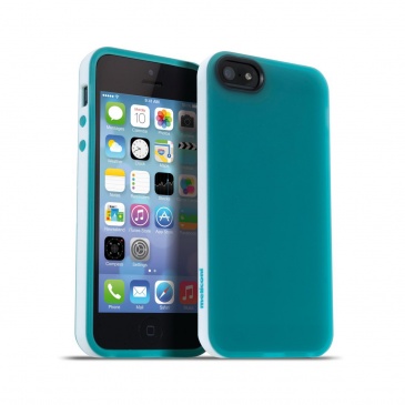 Etui Apple iPhone 5/5s/se Meliconi Jumper biało-miętowe