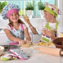 Fartuch kuchenny, rękawica, czapka, dla dzieci, BEE