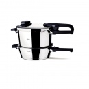 FISSLER - Vitavit Premium - Szybkowar 6 l z dodatkową patelnią 2,5 l + wkład z dziurkami do gotowani