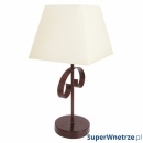 Lampa biurkowa 40x20 cm Light Prestige Florencja kremowo-brązowa